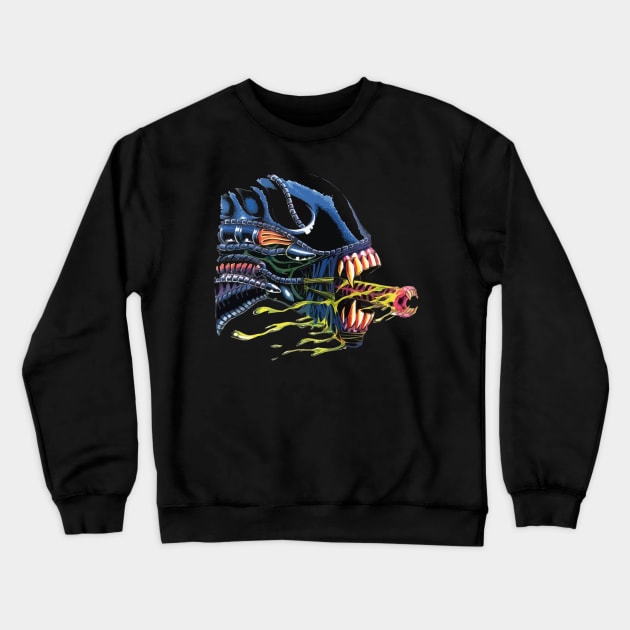 Alien Crewneck Sweatshirt by TEEVEETEES